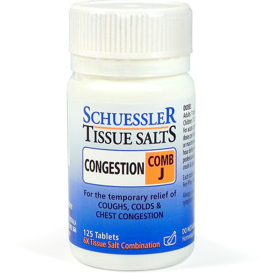 Schuessler Tissue Salts Comb J - Congestion