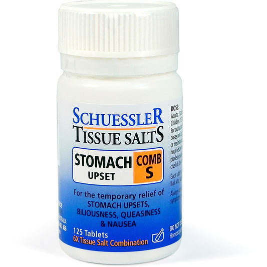 Schuessler Tissue Salts Comb S - Stomach Upset