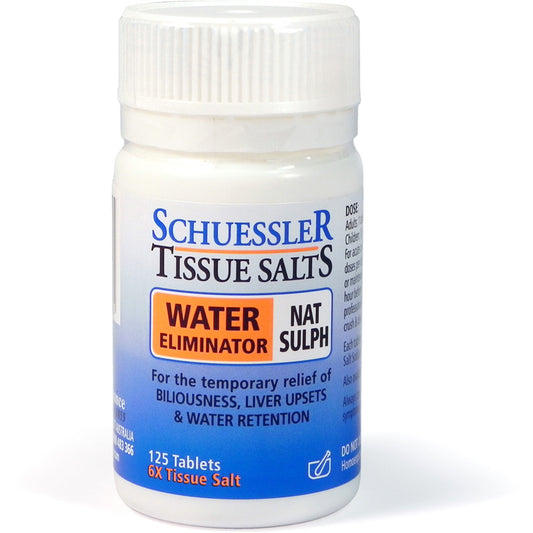 Schuessler Tissue Salts Nat Sulph (Sodium Sulphate) - Water Eliminator