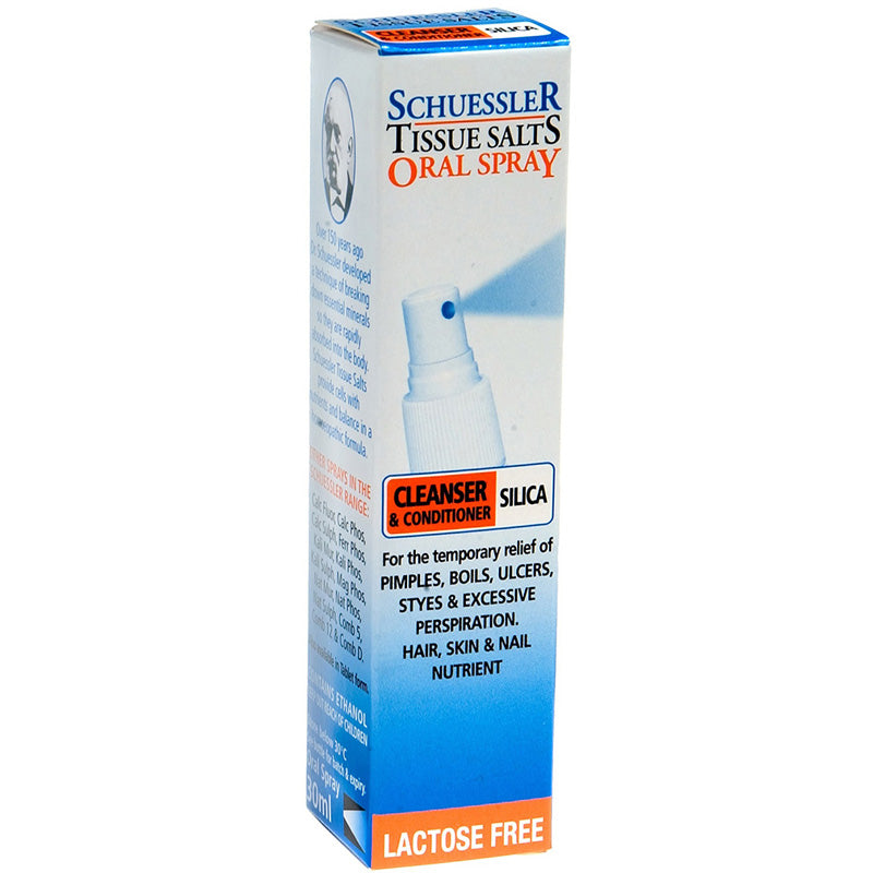 Schuessler Tissue Salts Silica Spray - Cleanser & Conditioner