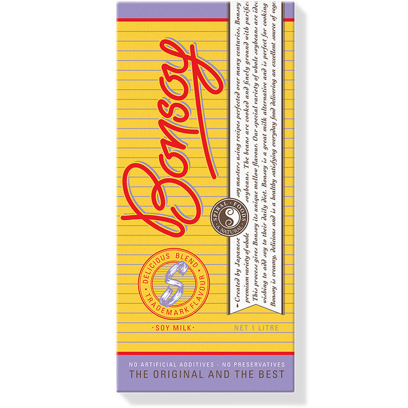 Spiral Foods Bonsoy Soy Milk Evelyn Faye Nutrition