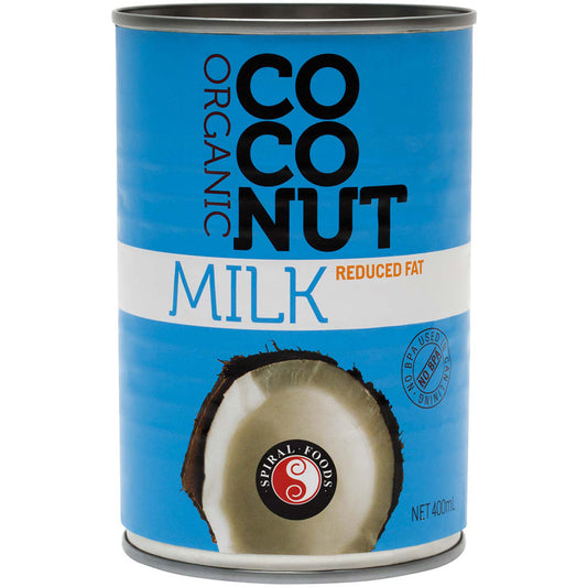 Spiral Foods Organic Coconut Milk Reduced Fat