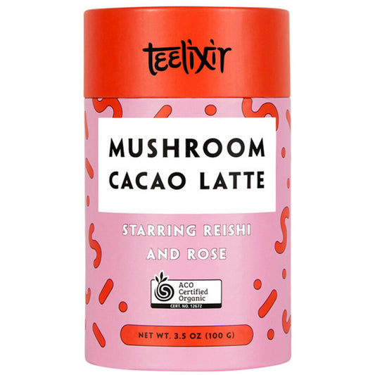 Teelixir Mushroom Cacao Latte with Reishi