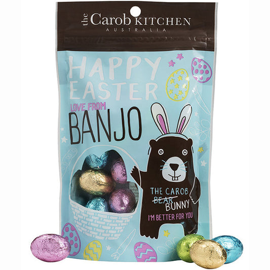 The Carob Kitchen Banjo The Carob Bunny Mini Egg Gift Bag