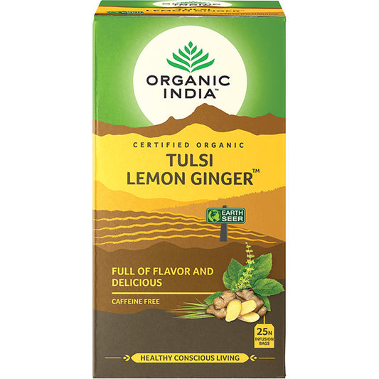 Organic India Tulsi Lemon Ginger