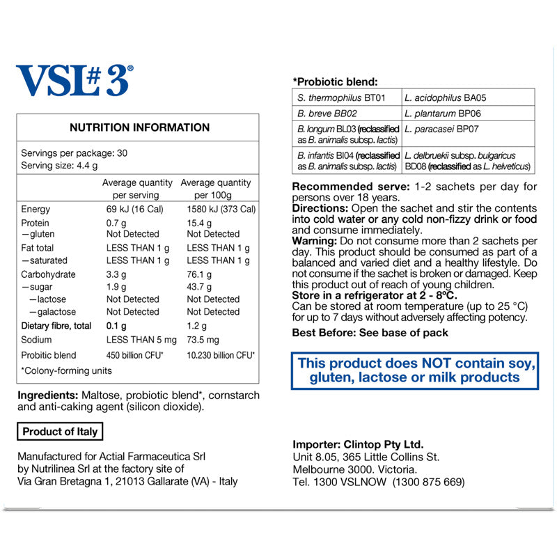 VSL #3 450 Billion Probiotic Blend