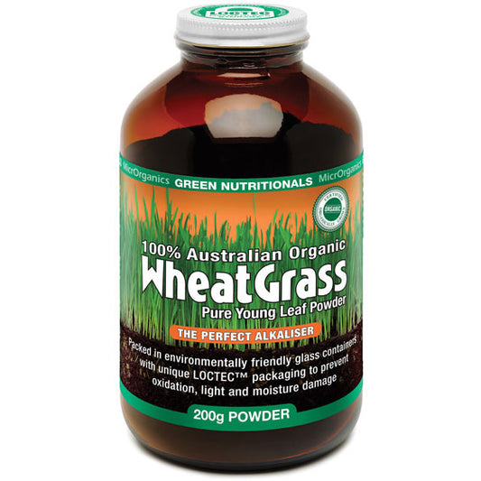 Green Nutritionals 100% Australian Organic WheatGrass