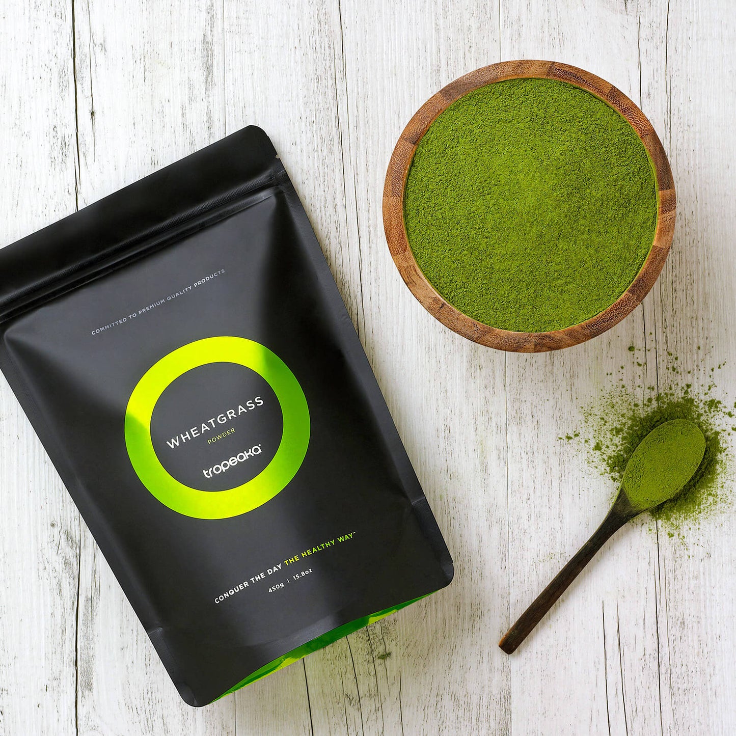 Tropeaka Wheatgrass Powder